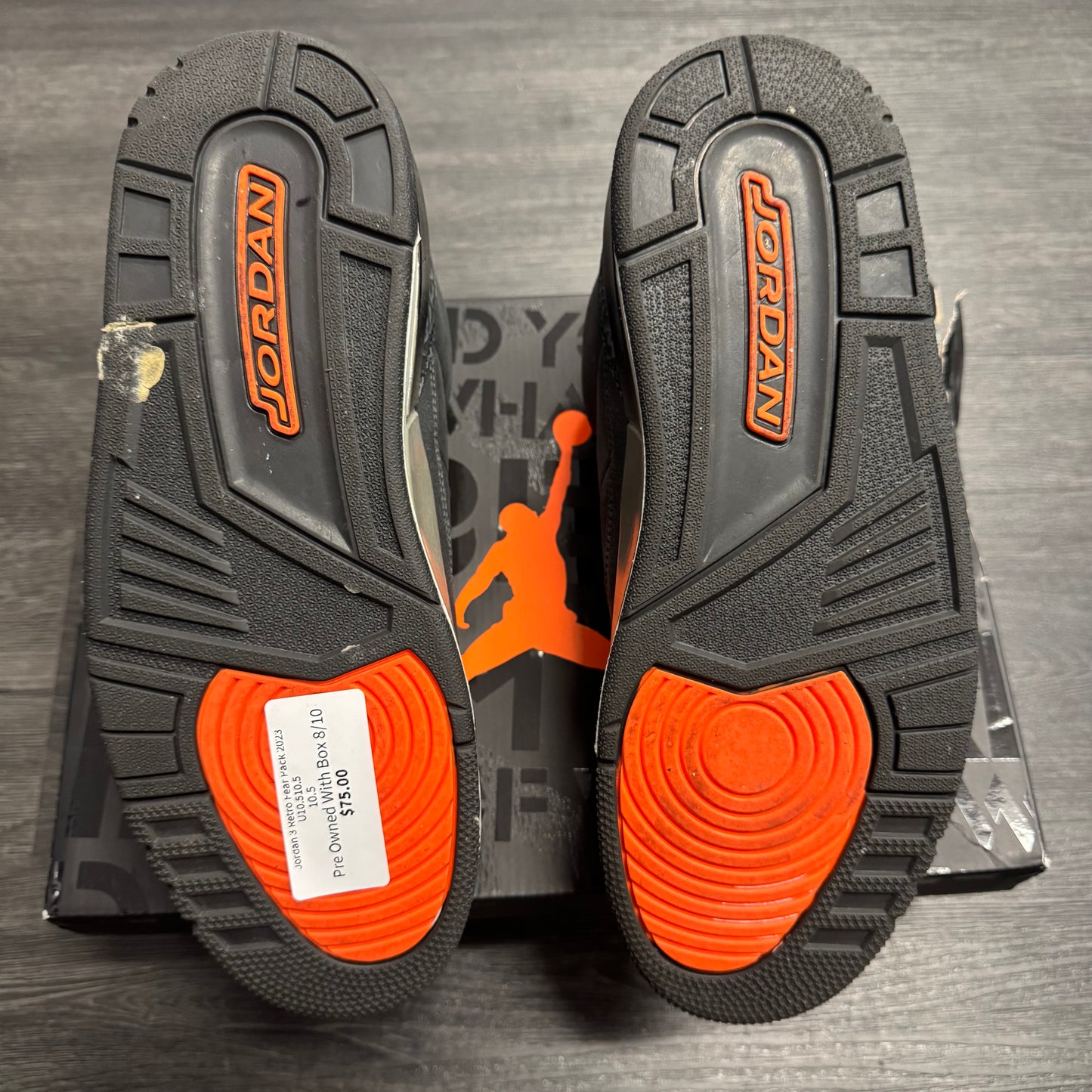 Jordan 3 Retro Fear Pack 2023 U10.510.5