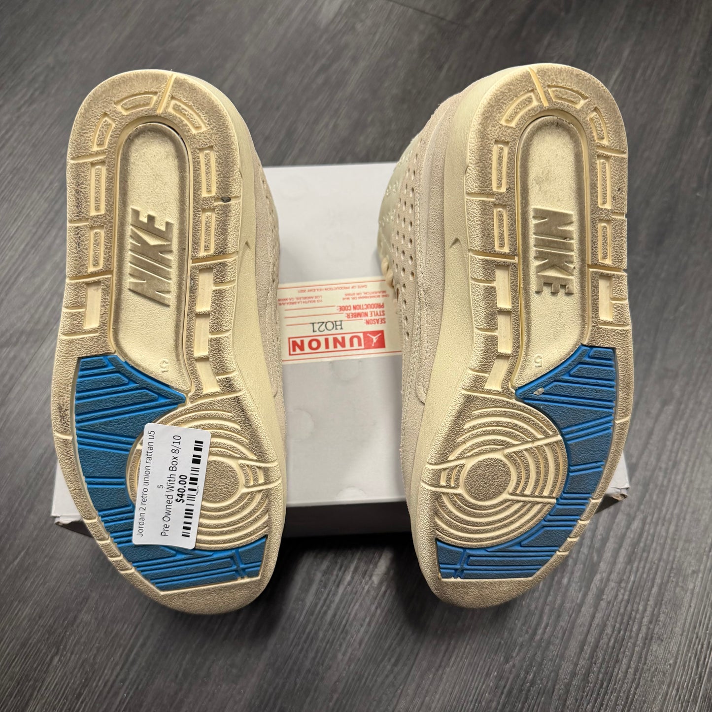 Jordan 2 retro union rattan u5