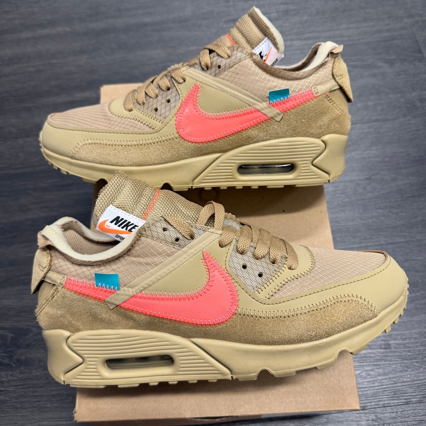 Nike Air Max 90 Off White Desert Ore U