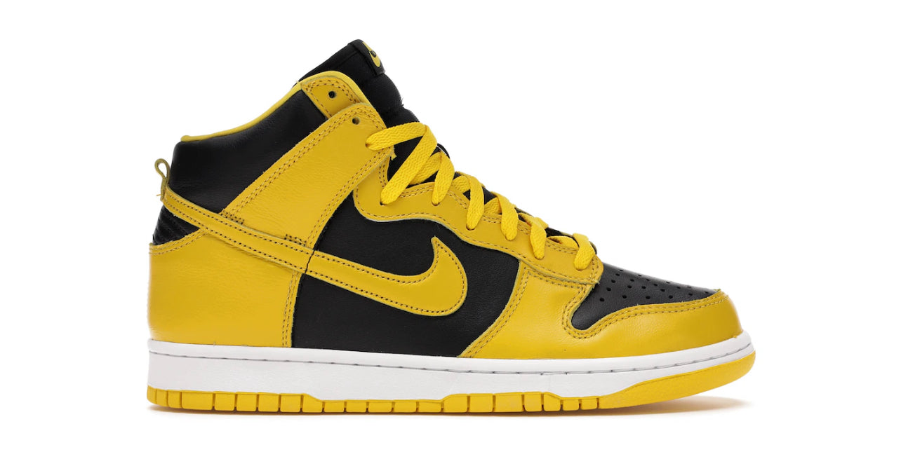 Nike Dunk High Black Varsity Maize