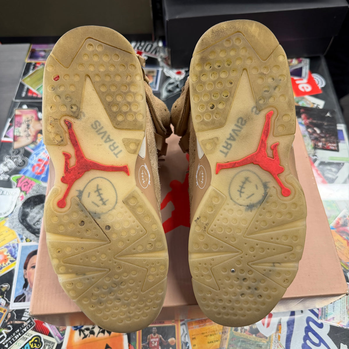 Jordan 6 Retro Travis Scott British Khaki U9