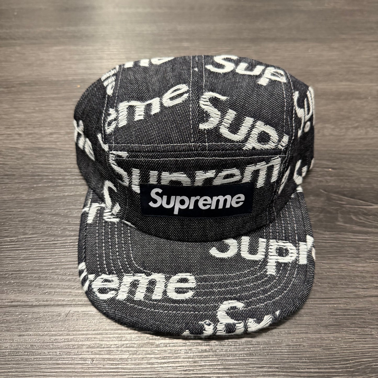 Supreme Denim Camp Hat