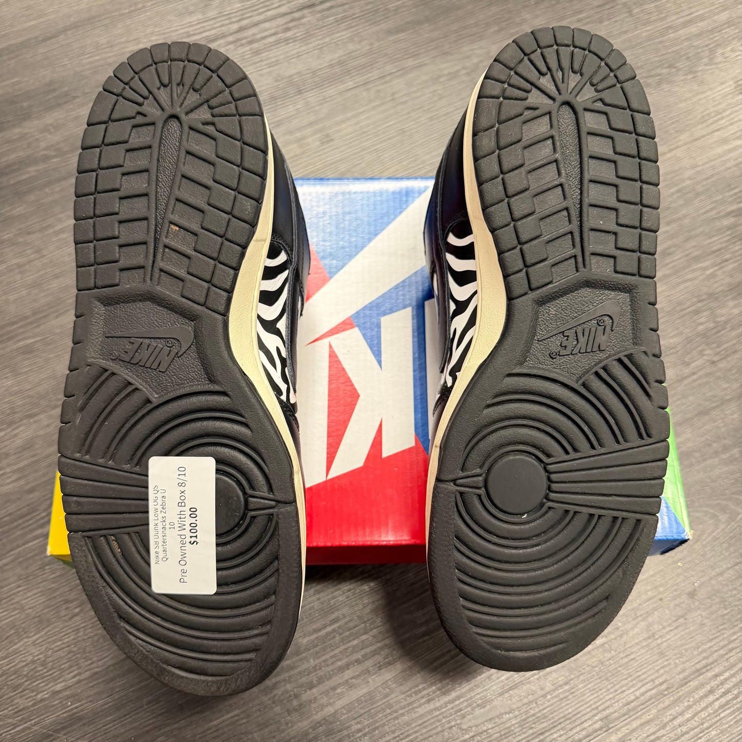 Nike SB Dunk Low OG QS Quartersnacks Zebra U