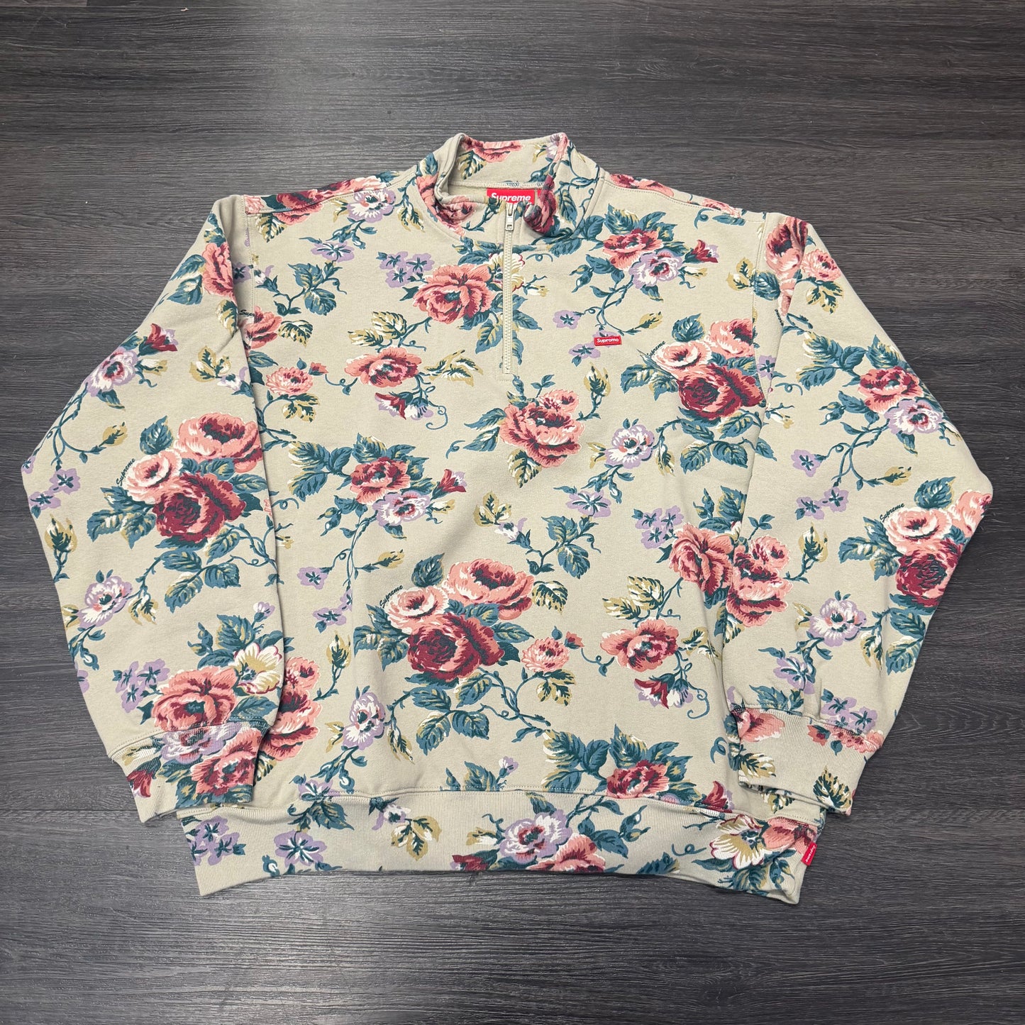 Supreme Floral Quarterzip
