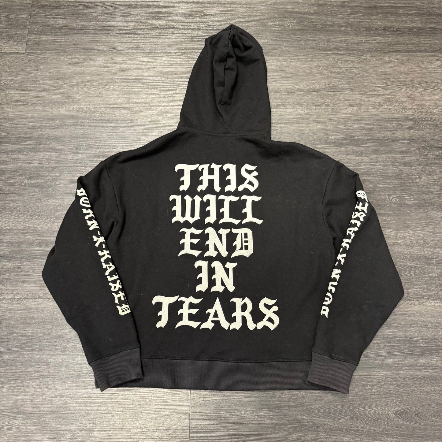 Born And Raised Tears Zip Up