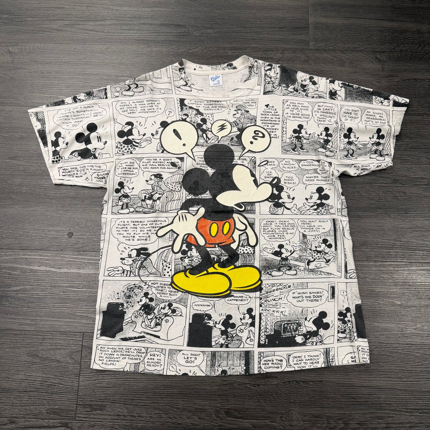 Vintage Mickey Notes Tee
