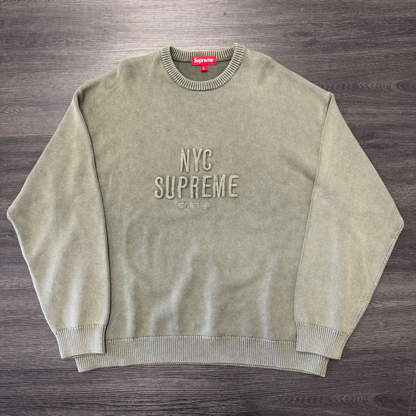 Supreme NYC Crewneck Knit