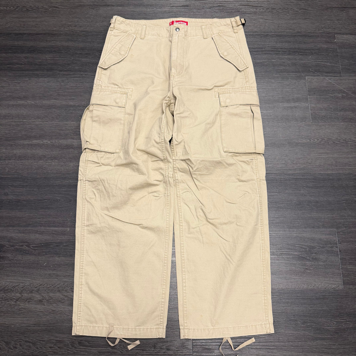 Supreme Khaki Cargo Pants