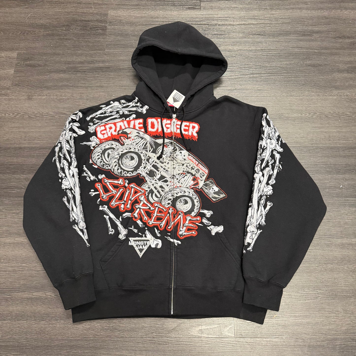 Supreme Grave Digger Zip Up