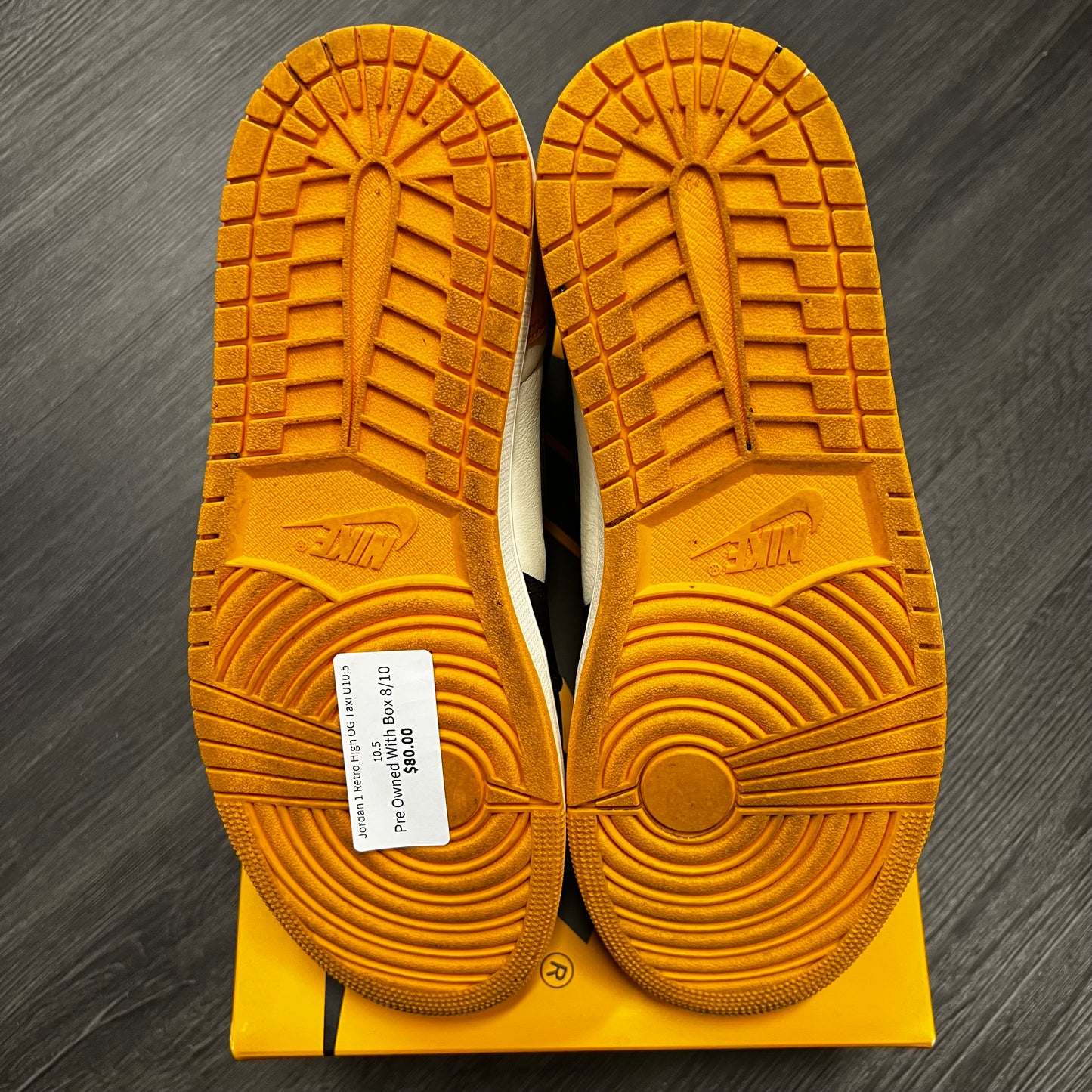 Jordan 1 Retro High OG Taxi U10.5