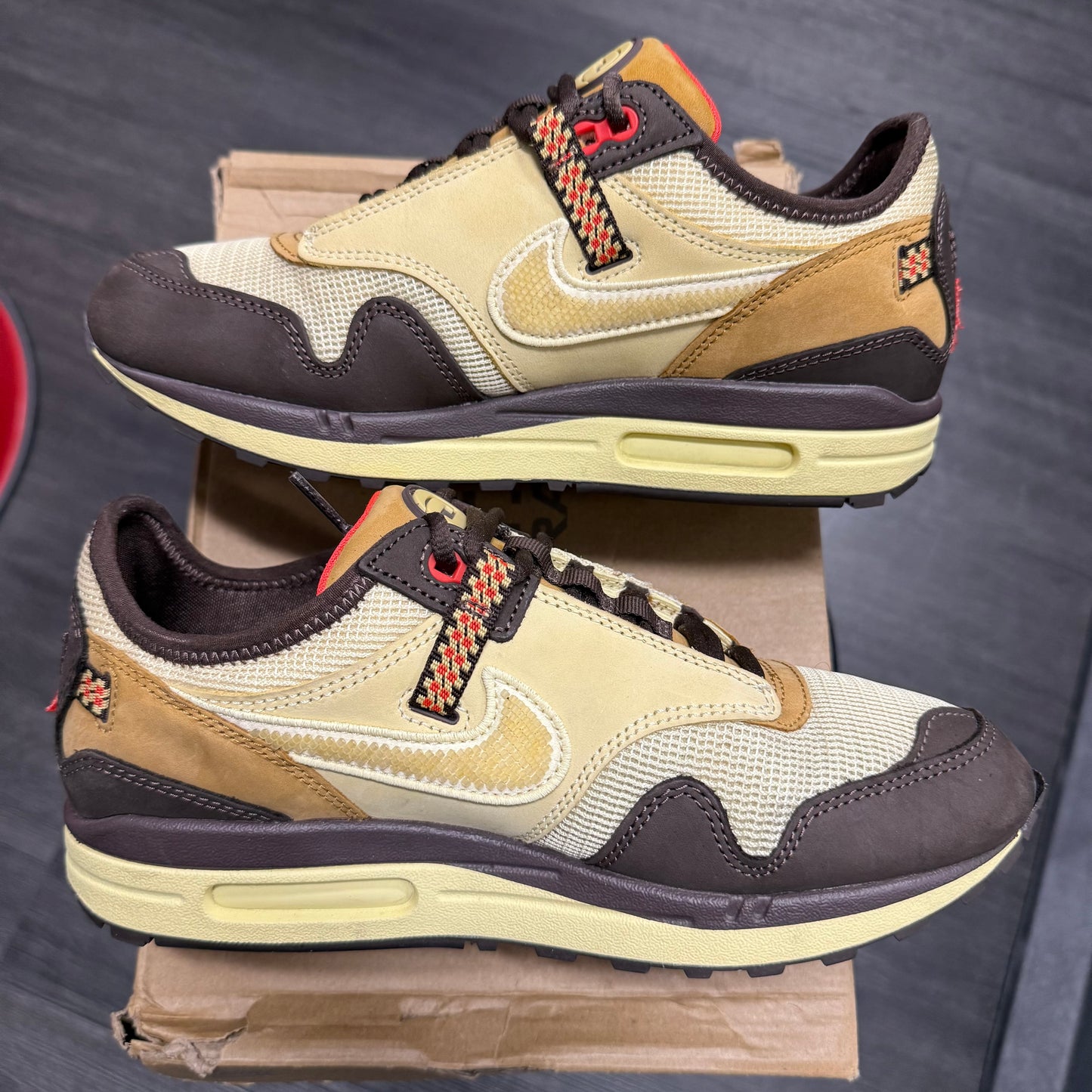 Nike Air Max 1 Travis Scott Cactus Jack Baroque Brown