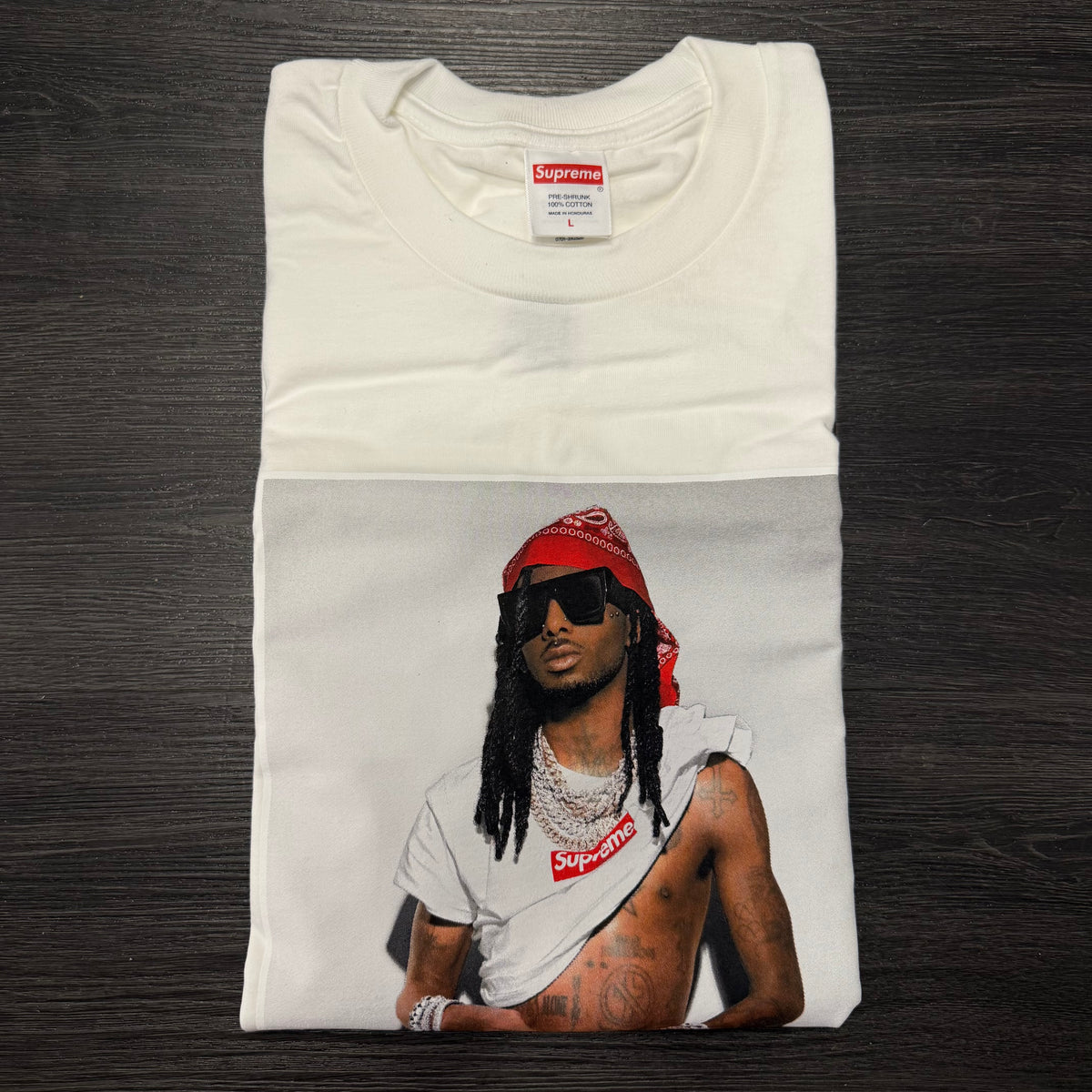 Supreme Carti Tee White