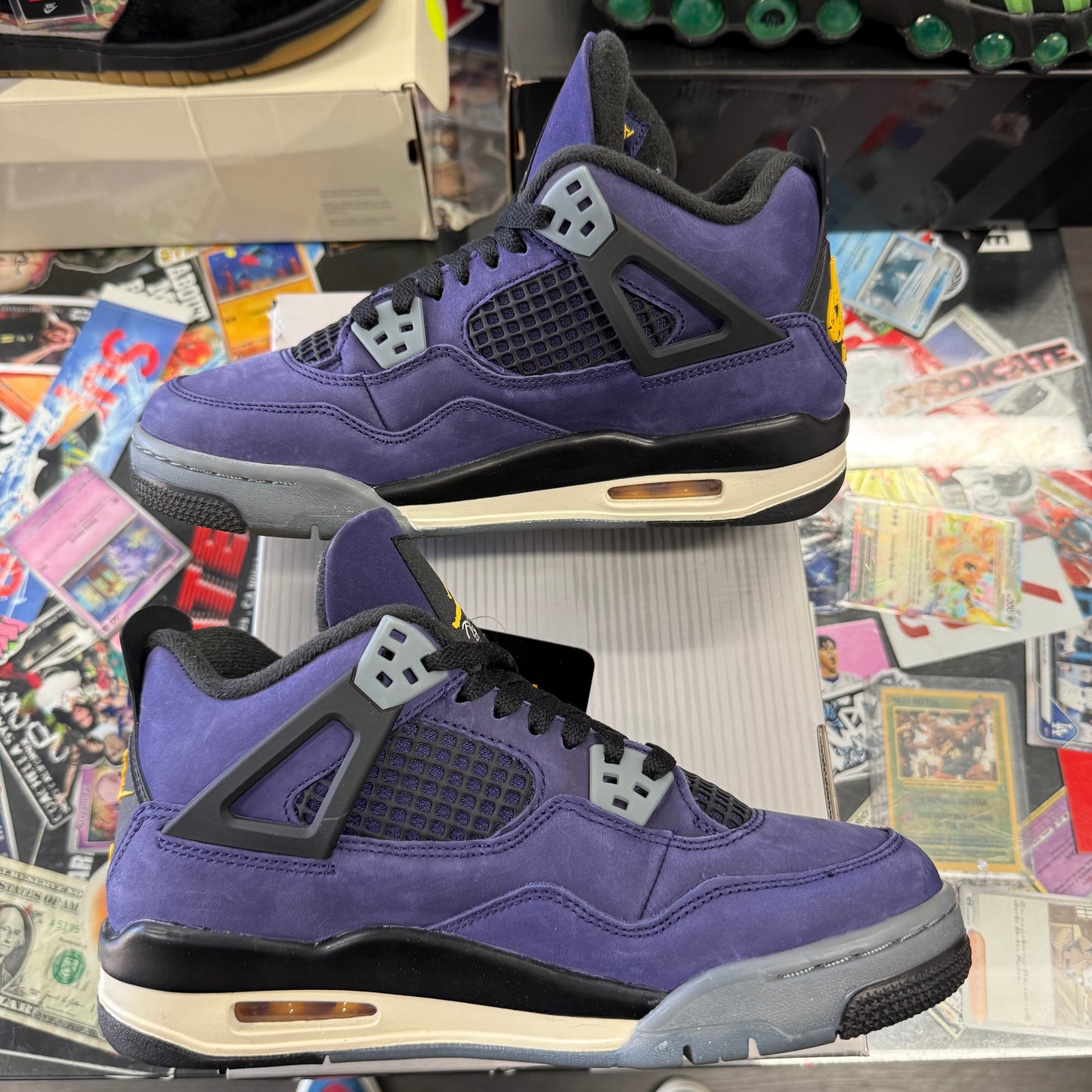Jordan 4 Retro Lakers GS U6y
