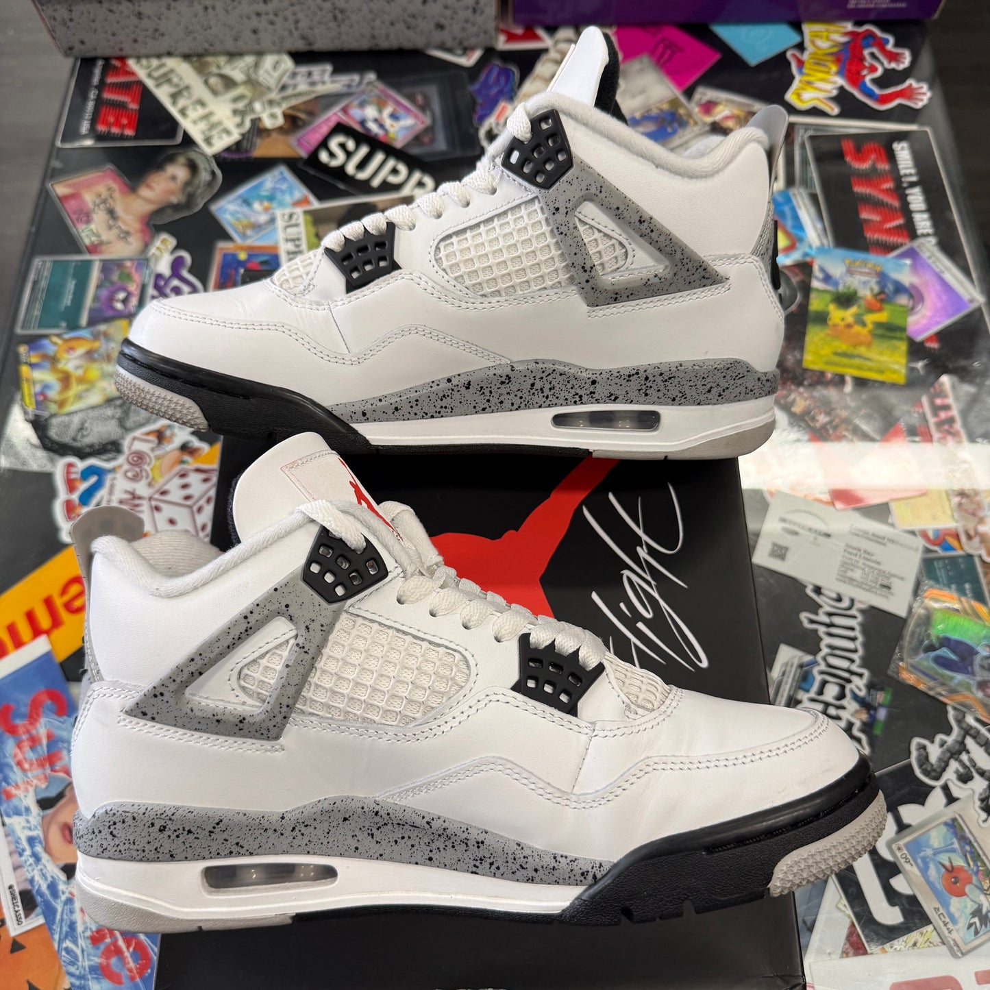 Jordan 4 Retro White Cement (2025) U7.5