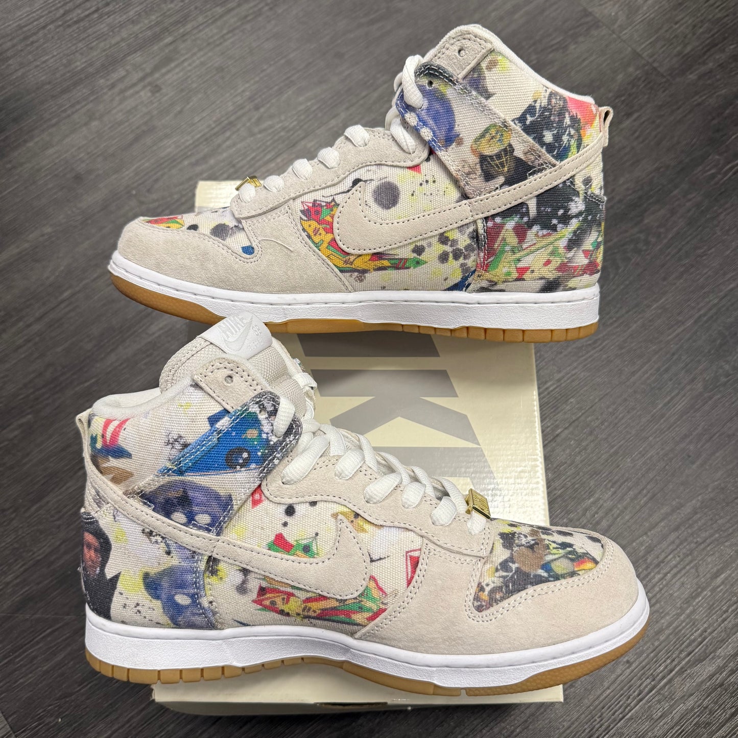 Nike SB Dunk High Supreme Rammellzee U8.5
