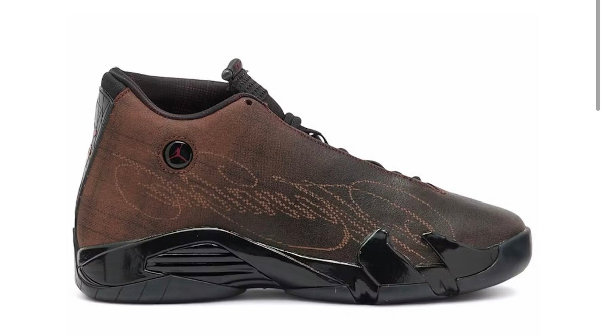 Jordan 14 Retro Mowalola Burnt Red