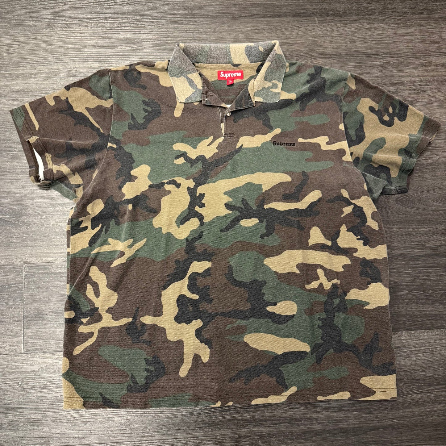 Supreme Camo Polo