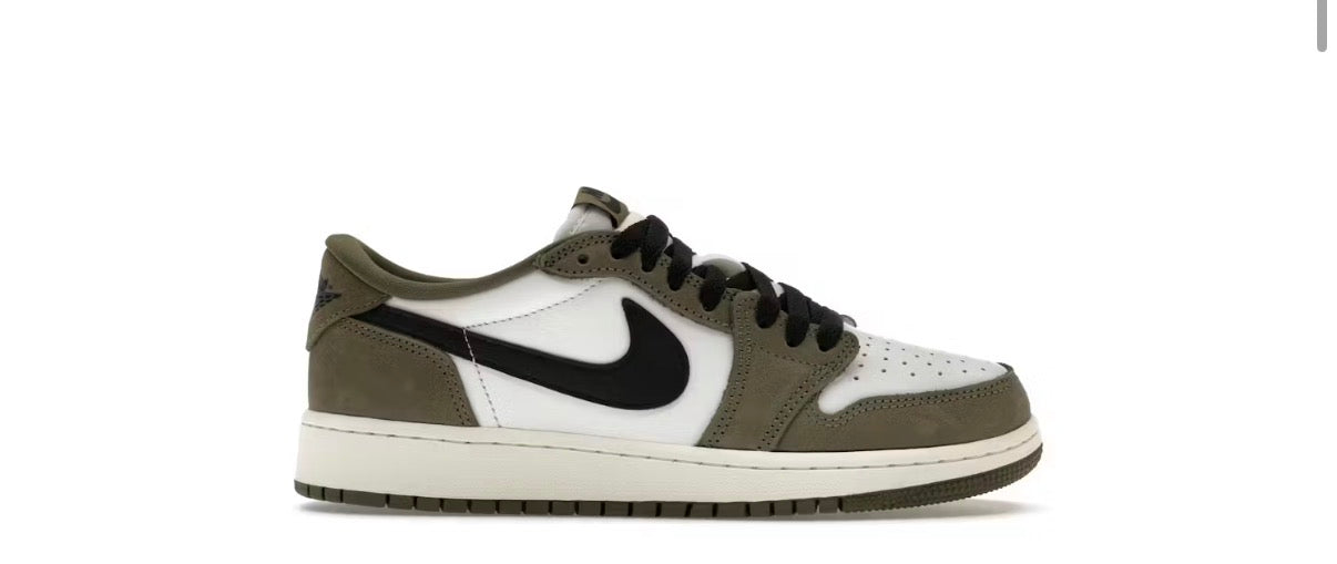Jordan 1 Retro Low OG Medium Olive GS