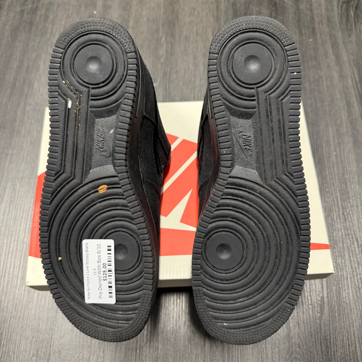 Nike Air Force 1 Low Stussy Black