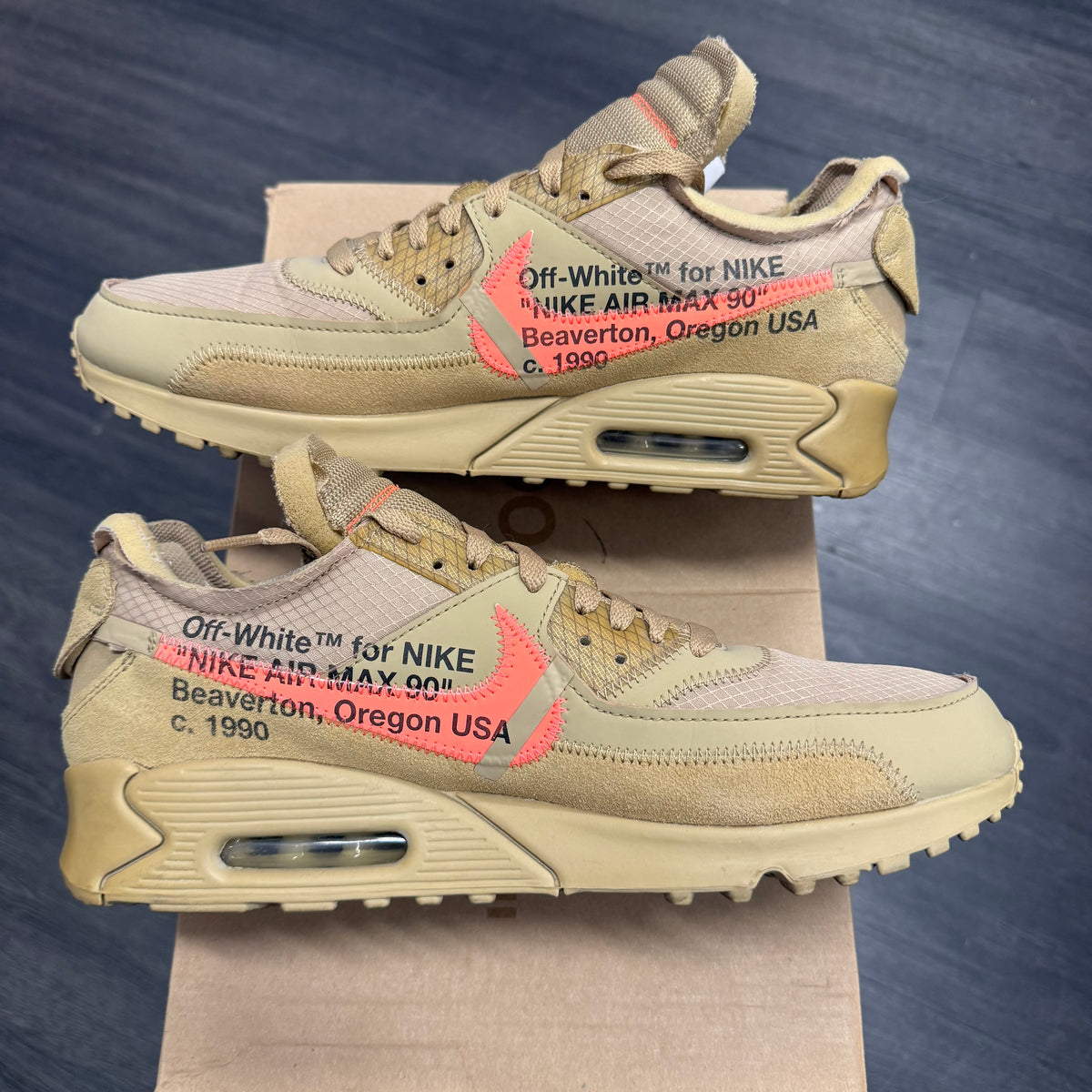 Nike Air Max 90 Off White Desert Ore U11.5