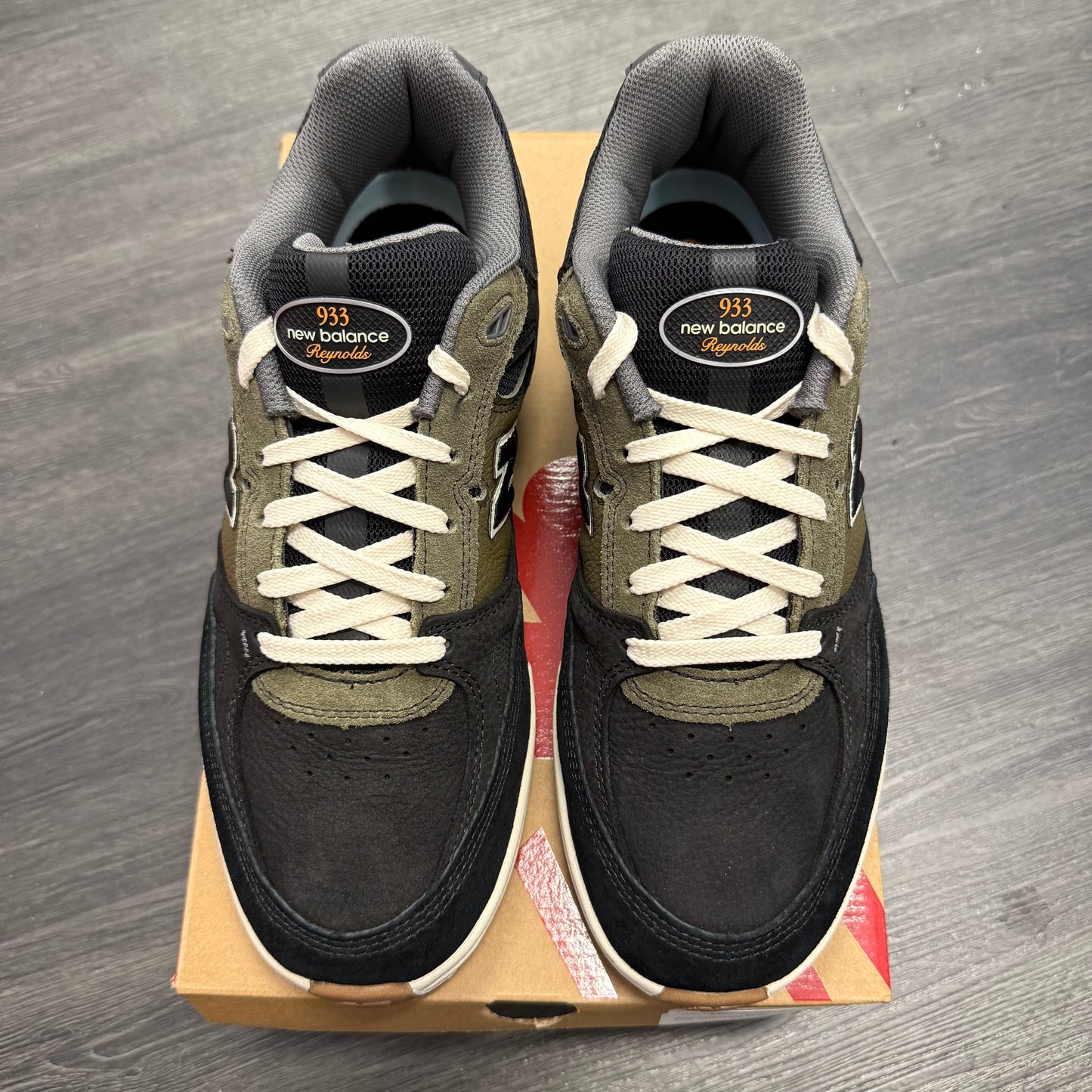 New Balance Numeric 933 Andrew Reynolds Black Olive