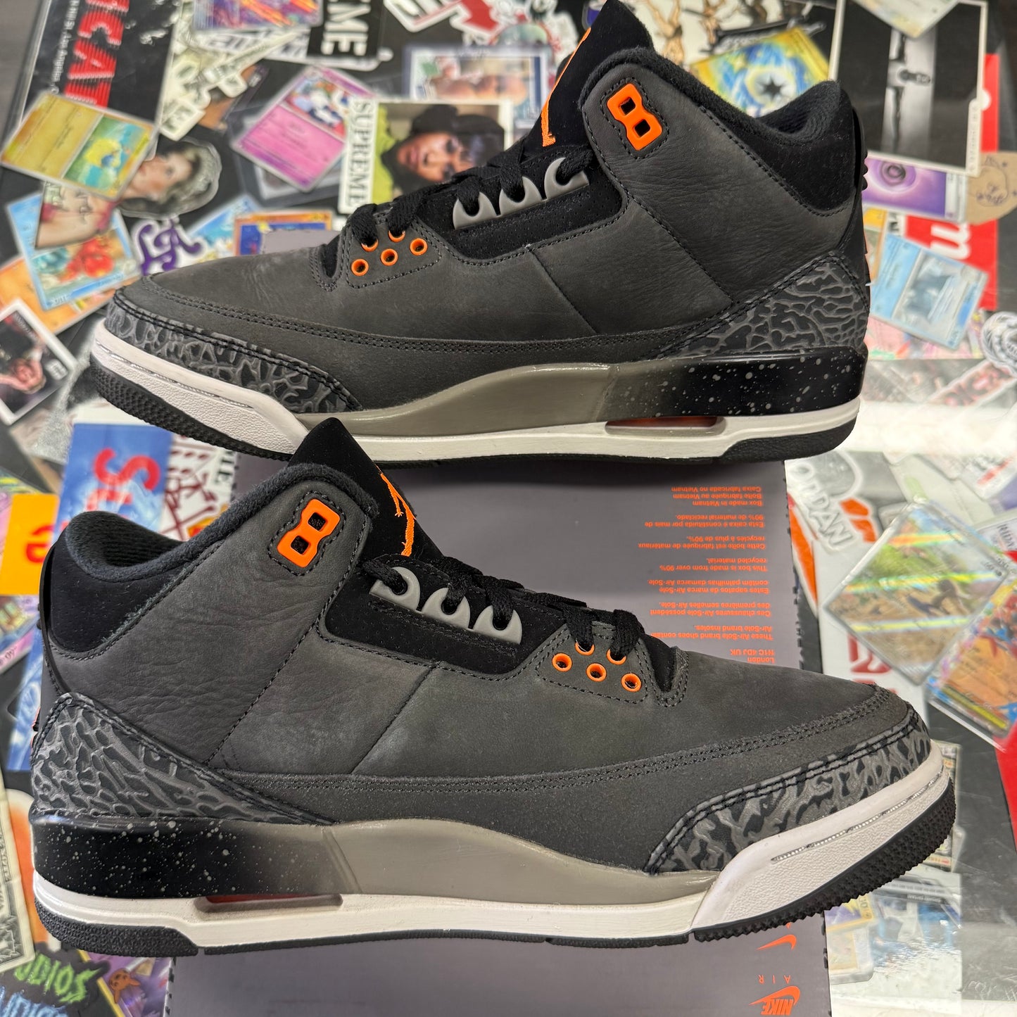 Jordan 3 Retro Fear Pack 2023 U8.5