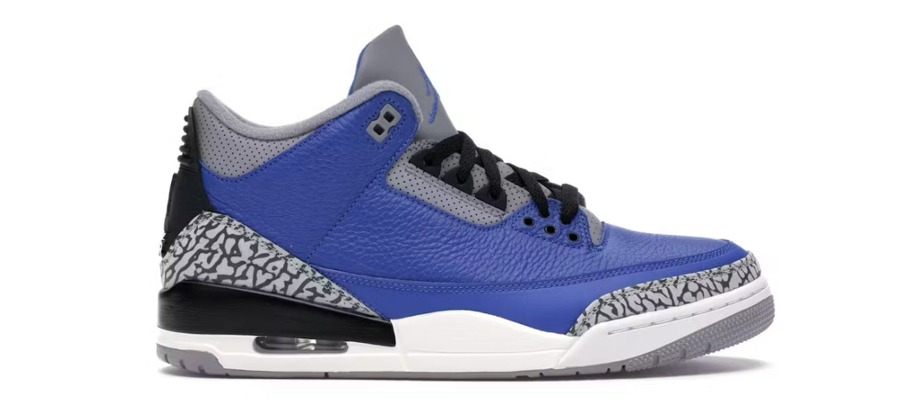 Jordan 3 Retro Varsity Royal Cement