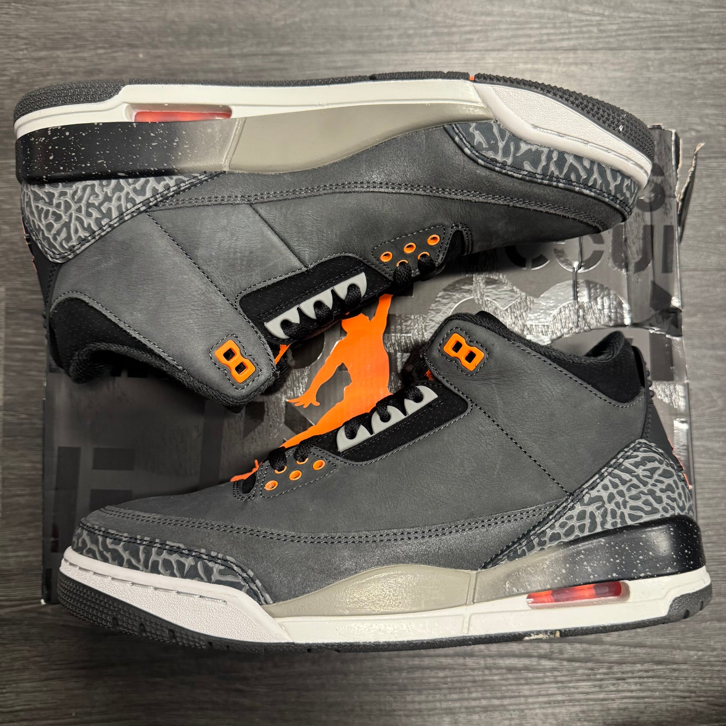 Jordan 3 Retro Fear Pack 2023 U10.510.5