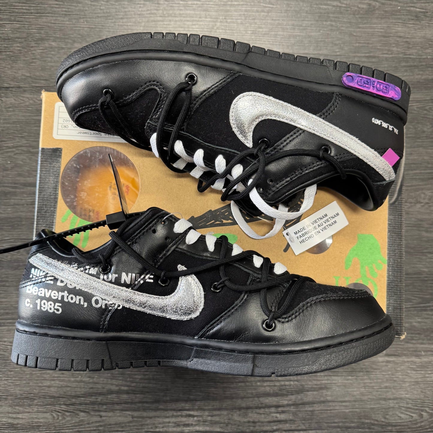 Nike Dunk Low Off White Lot 50 U