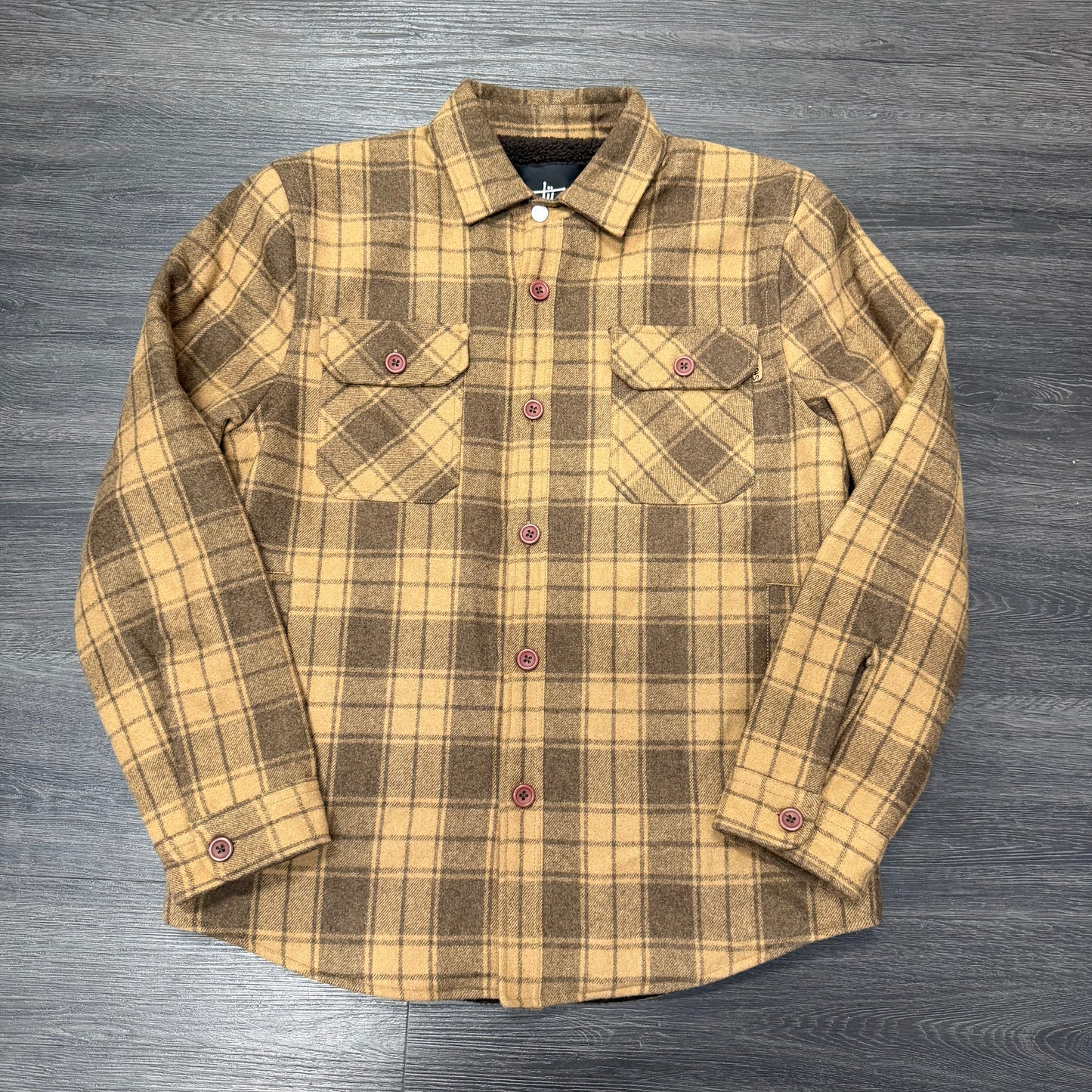 Stussy Sherpa Lined Flannel