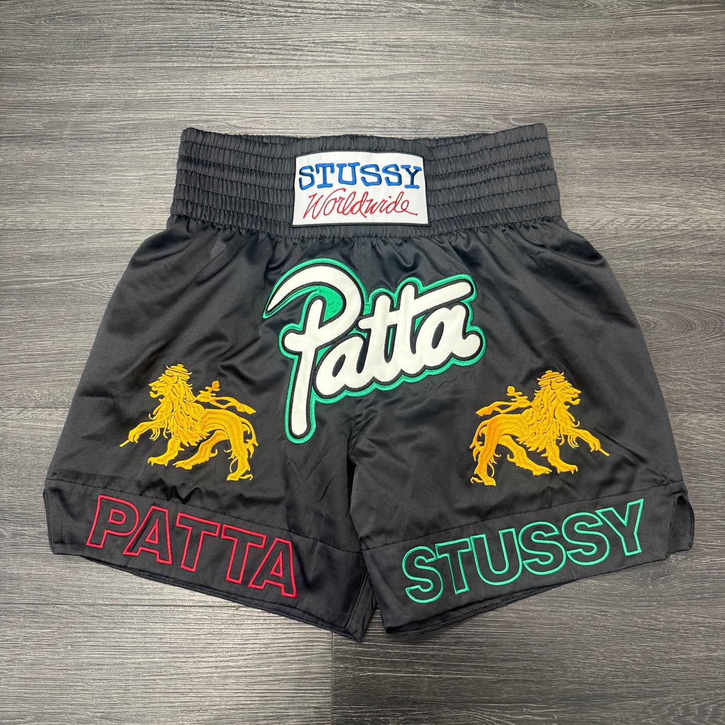 Stussy x Patta Boxing Short Black