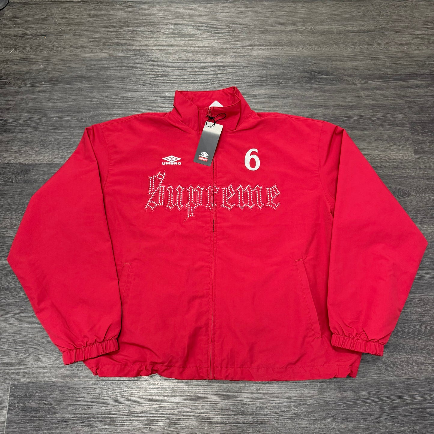 Supreme Umbro Rhinestone Jacket