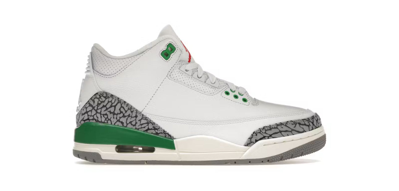 Jordan 3 Retro Lucky Green (Women's)