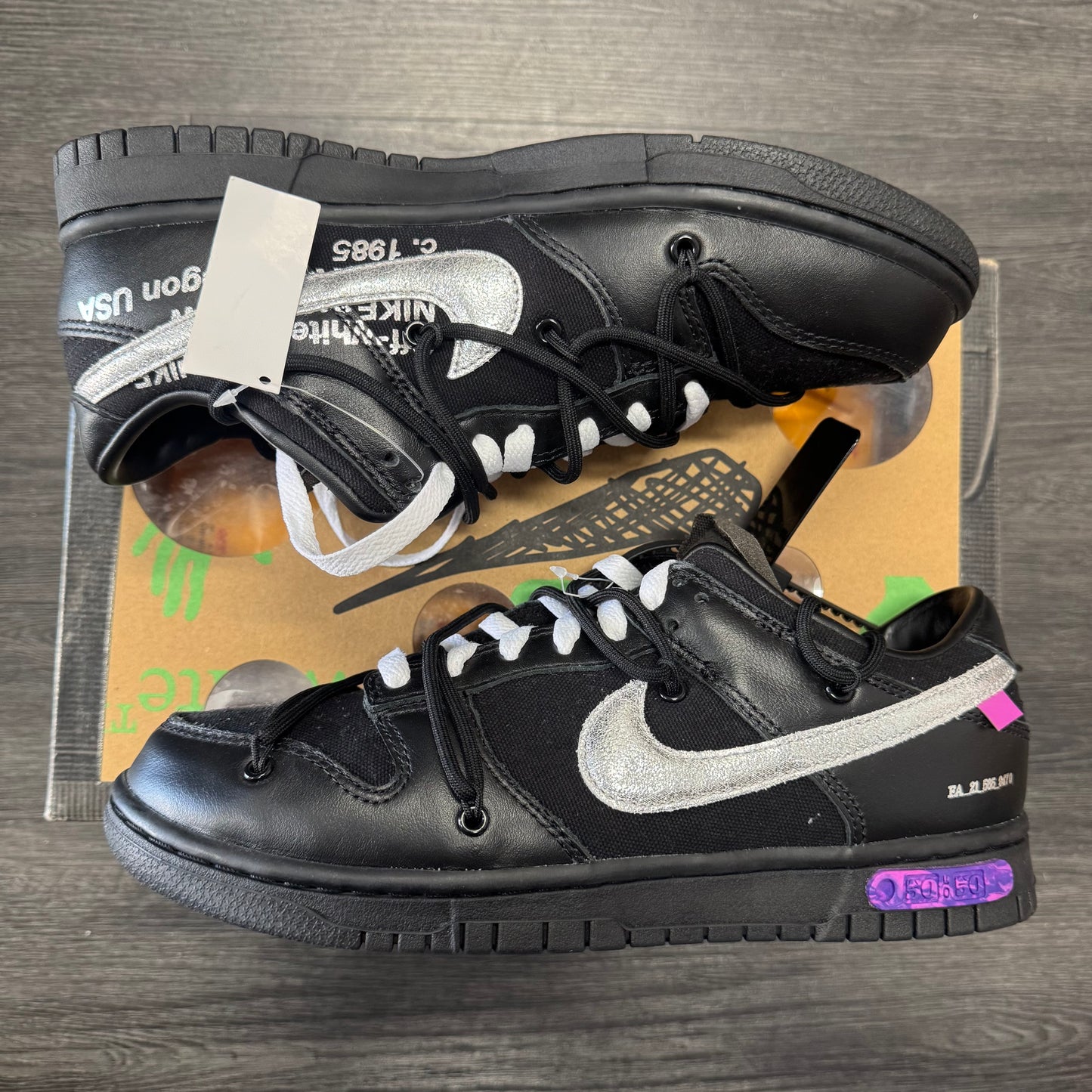 Nike Dunk Low Off White Lot 50 U