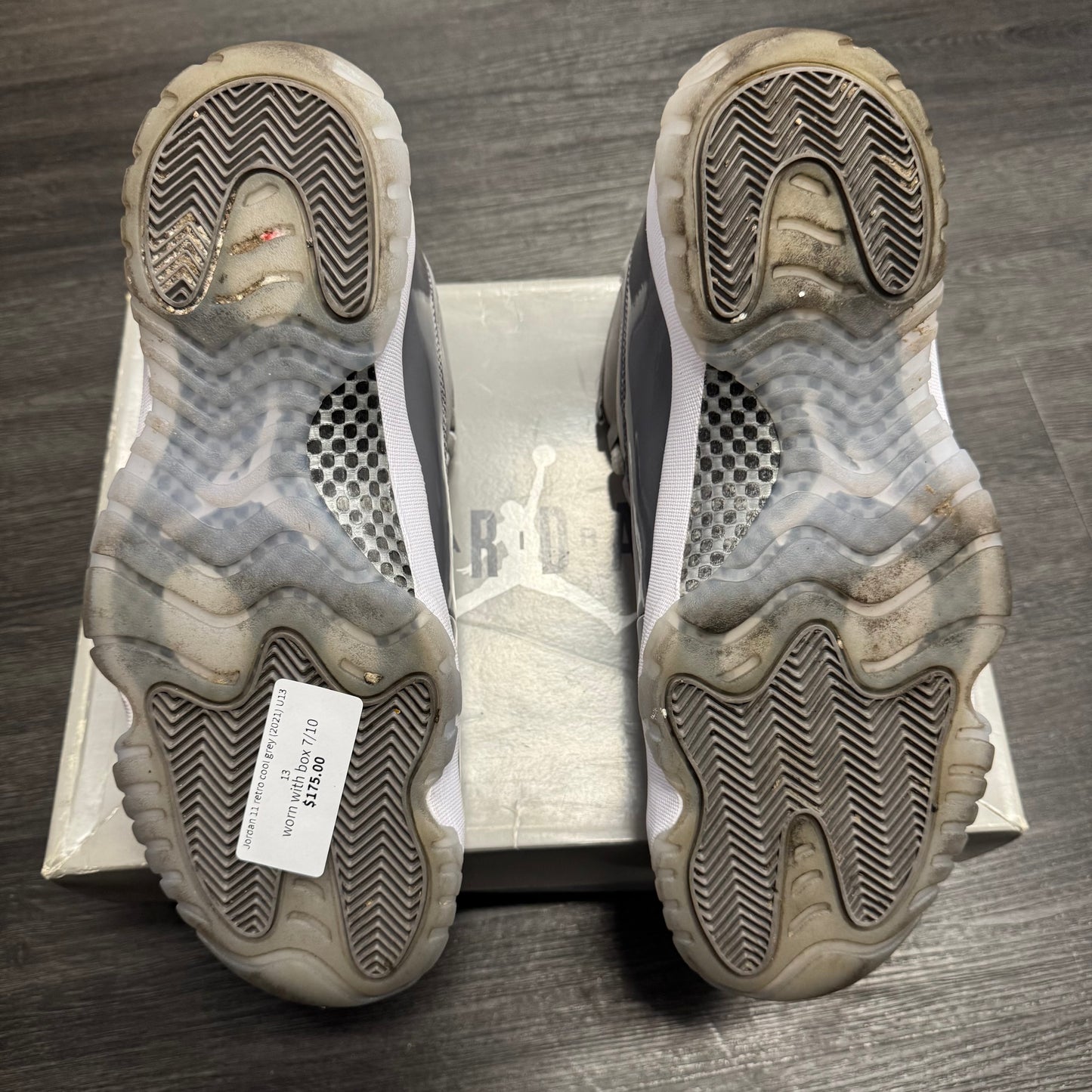 Jordan 11 retro cool grey (2021) U13