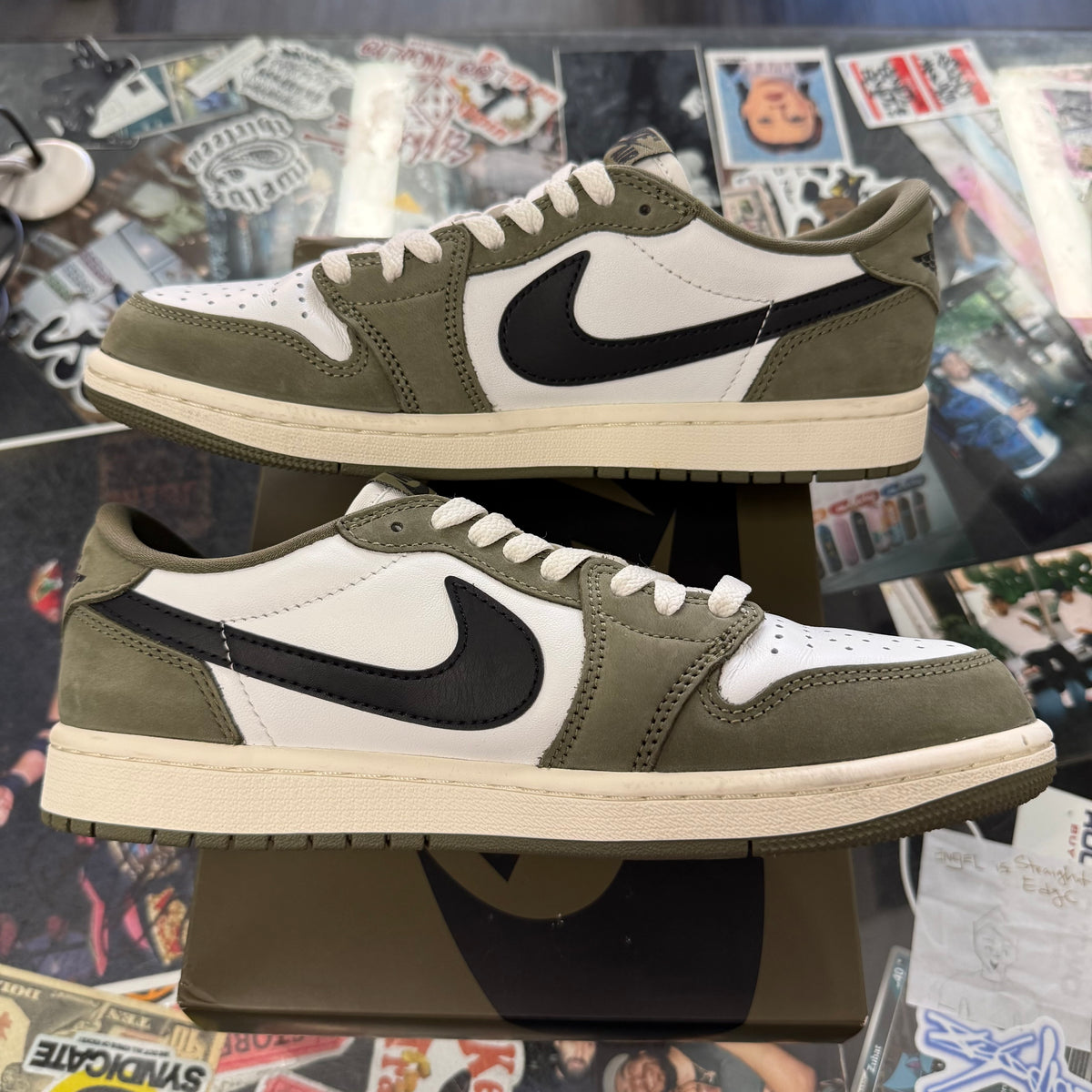 Jordan 1 Retro Low OG Medium Olive U8