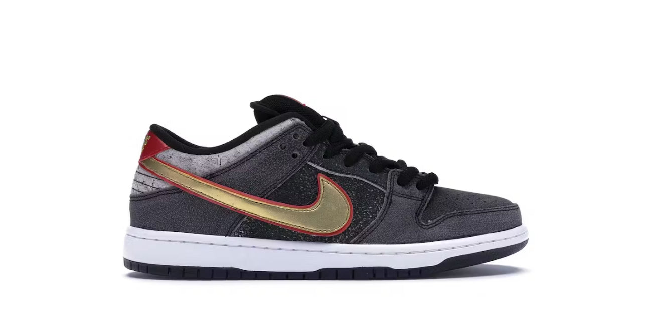 Nike SB Dunk Low Beijing Metallic Gold