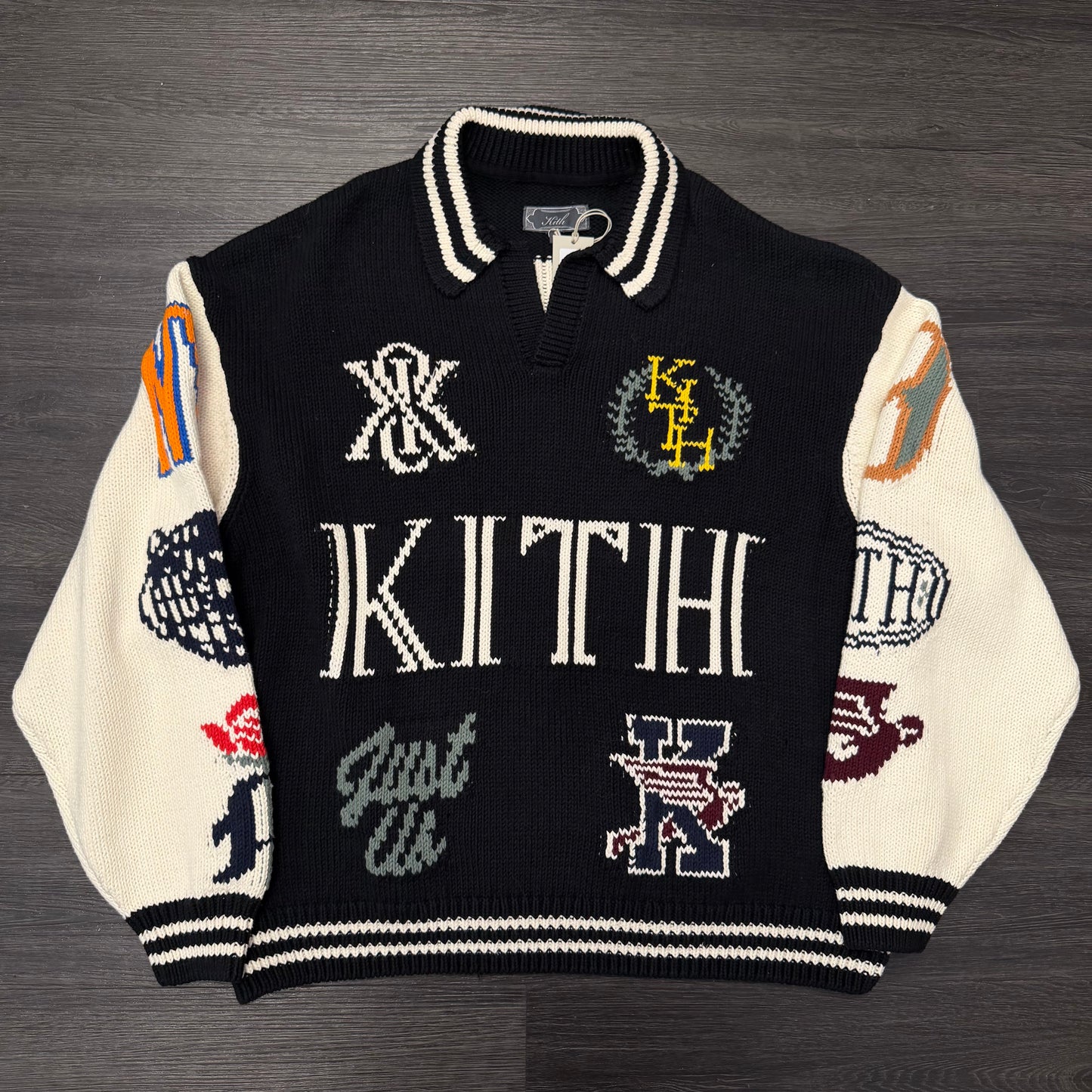Kith Nelson Rugby Sweater Black