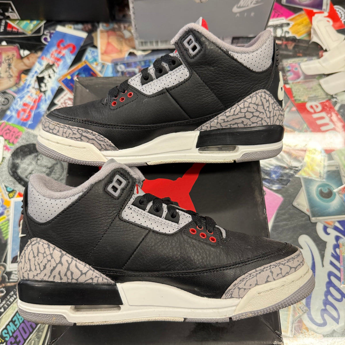 Jordan 3 Retro Black Cement 2024 GS U4Y