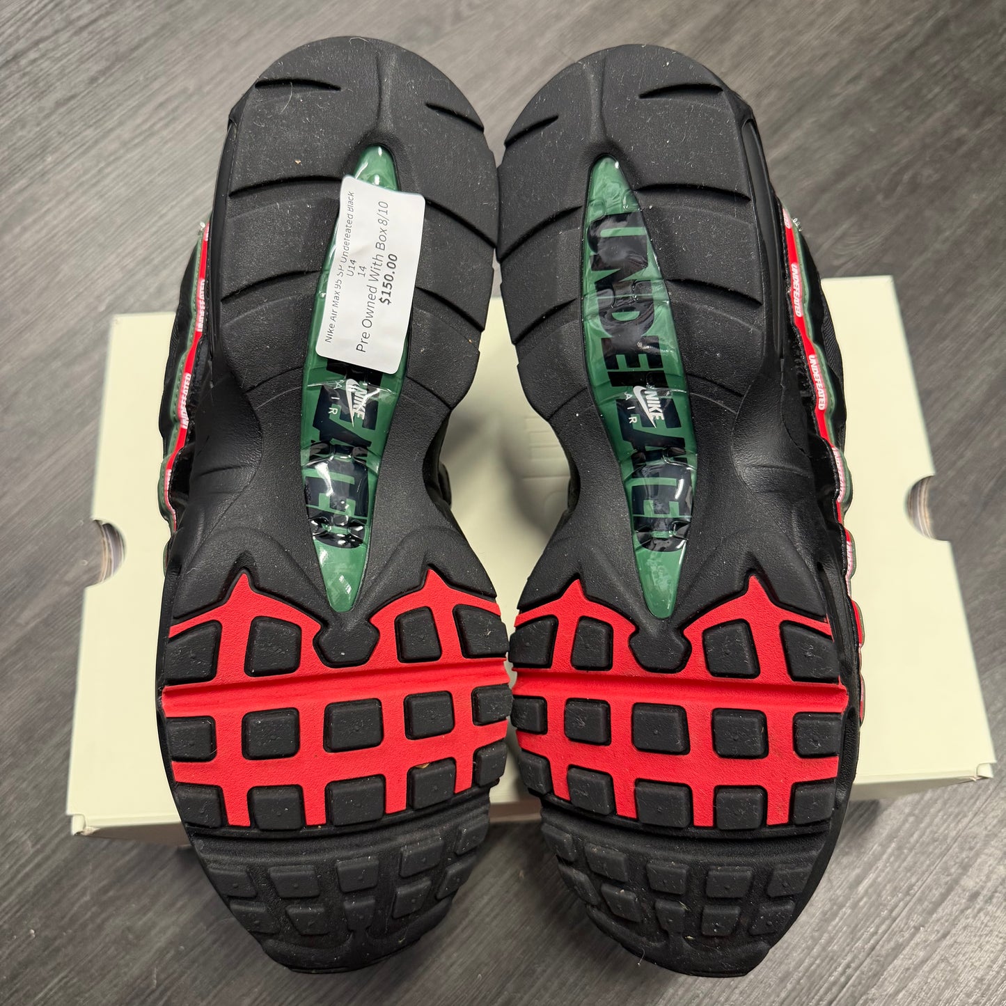 Nike Air Max 95 SP Undefeated Black U14