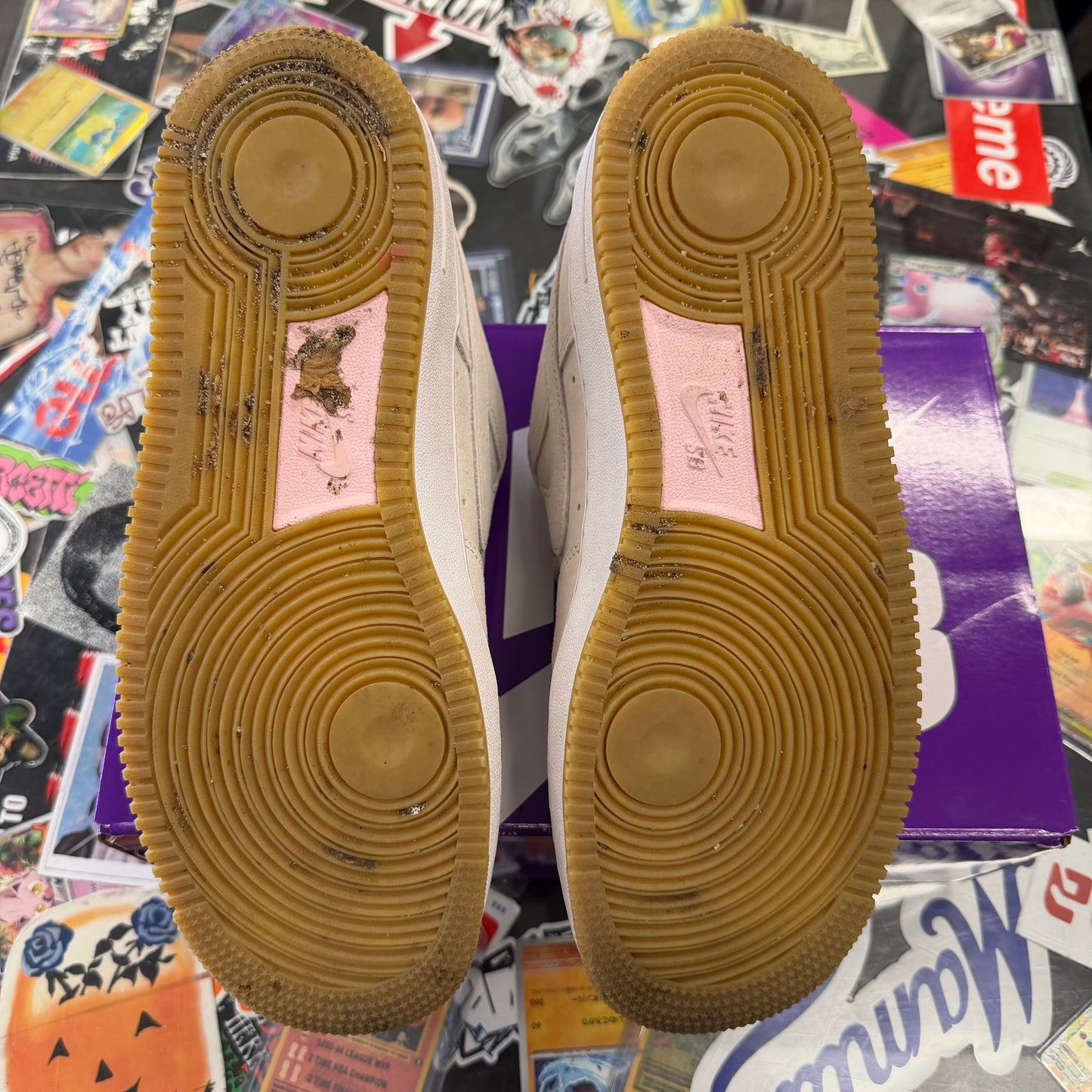 Nike Air Force 1 Low SB Light Orewood Brown Pink U9