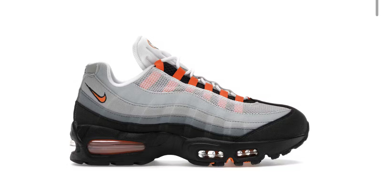 Nike Air Max 95 OG Big Bubble Bright Mandarin 2025