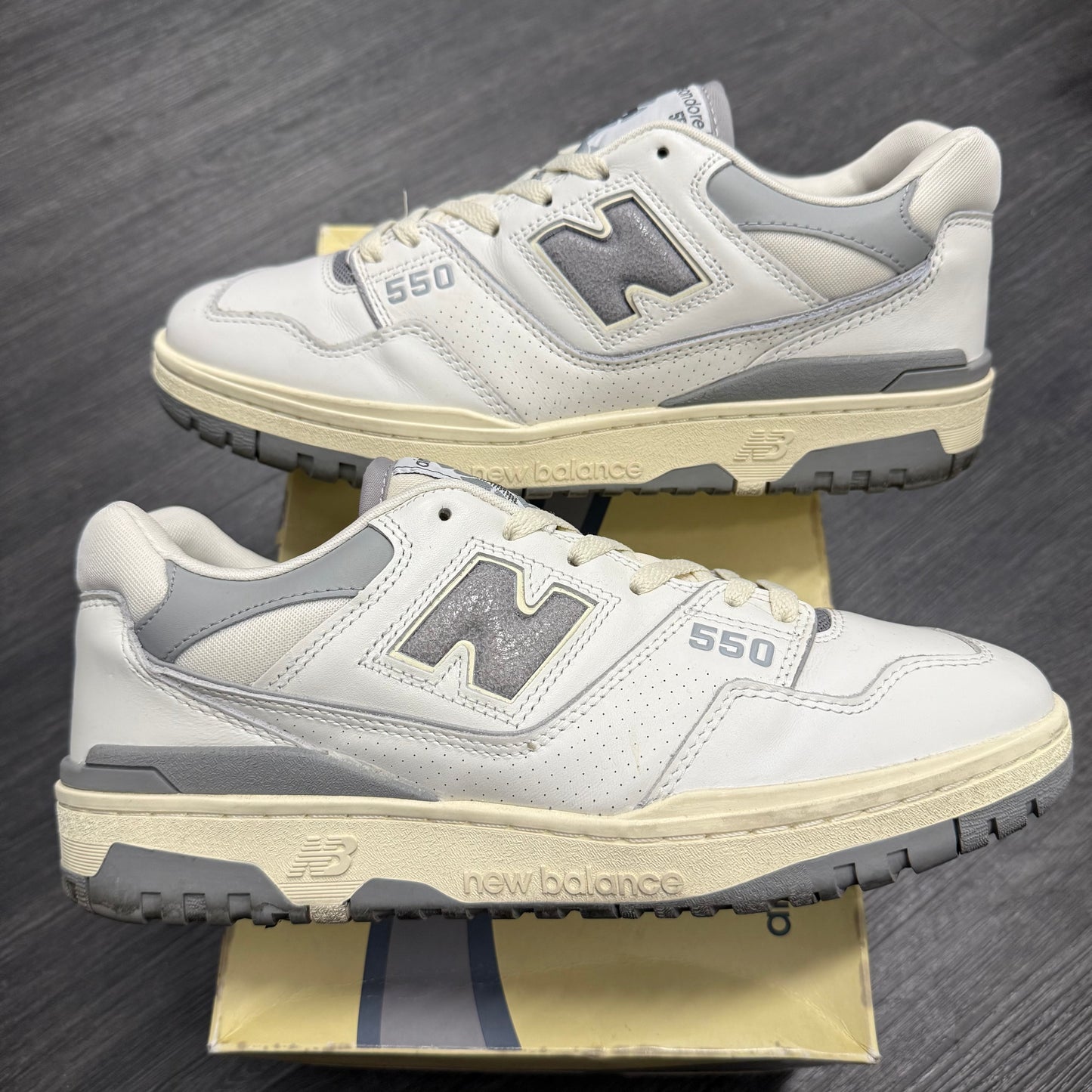 New Balance 550 Aime Leon Dore White Grey U