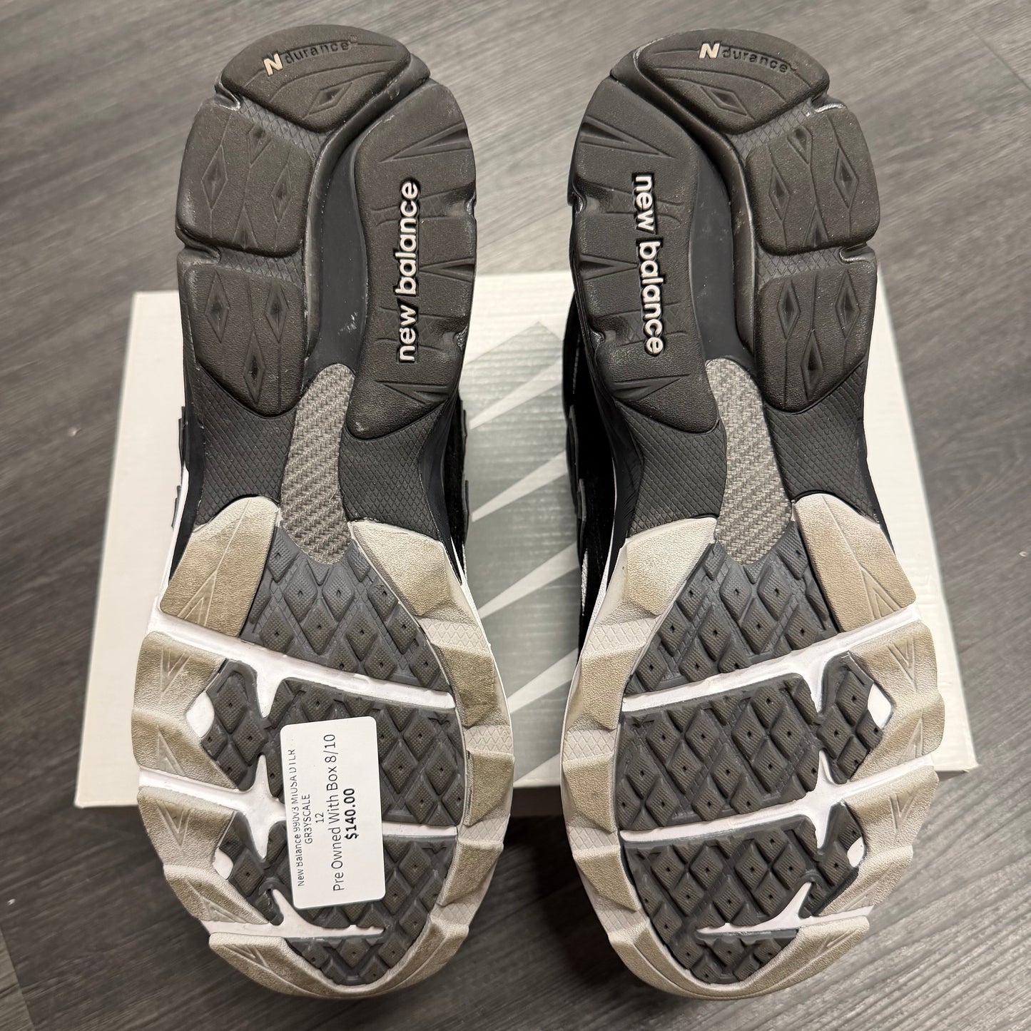 New Balance 990v3 MiUSA DTLR GR3YSCALE