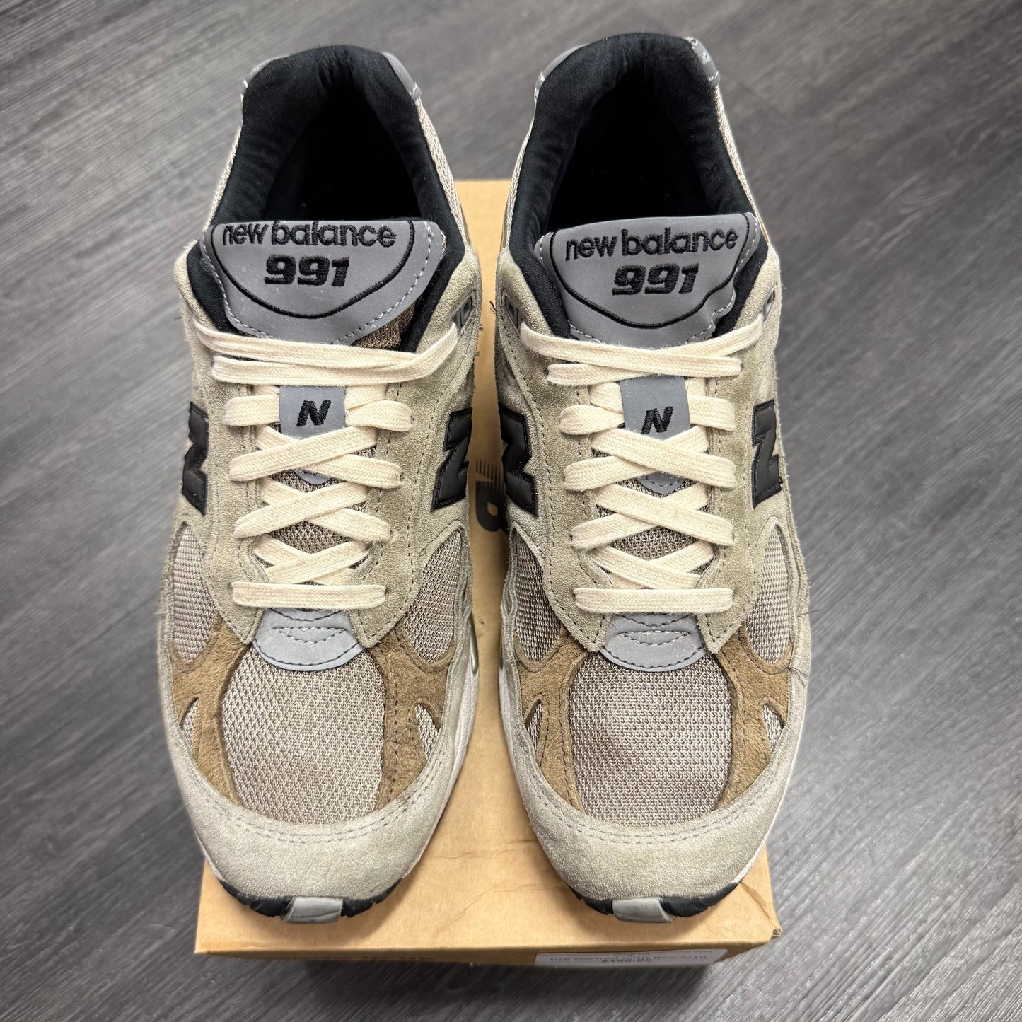 New Balance 991 MiUK Jjjjound Grey Olive U8
