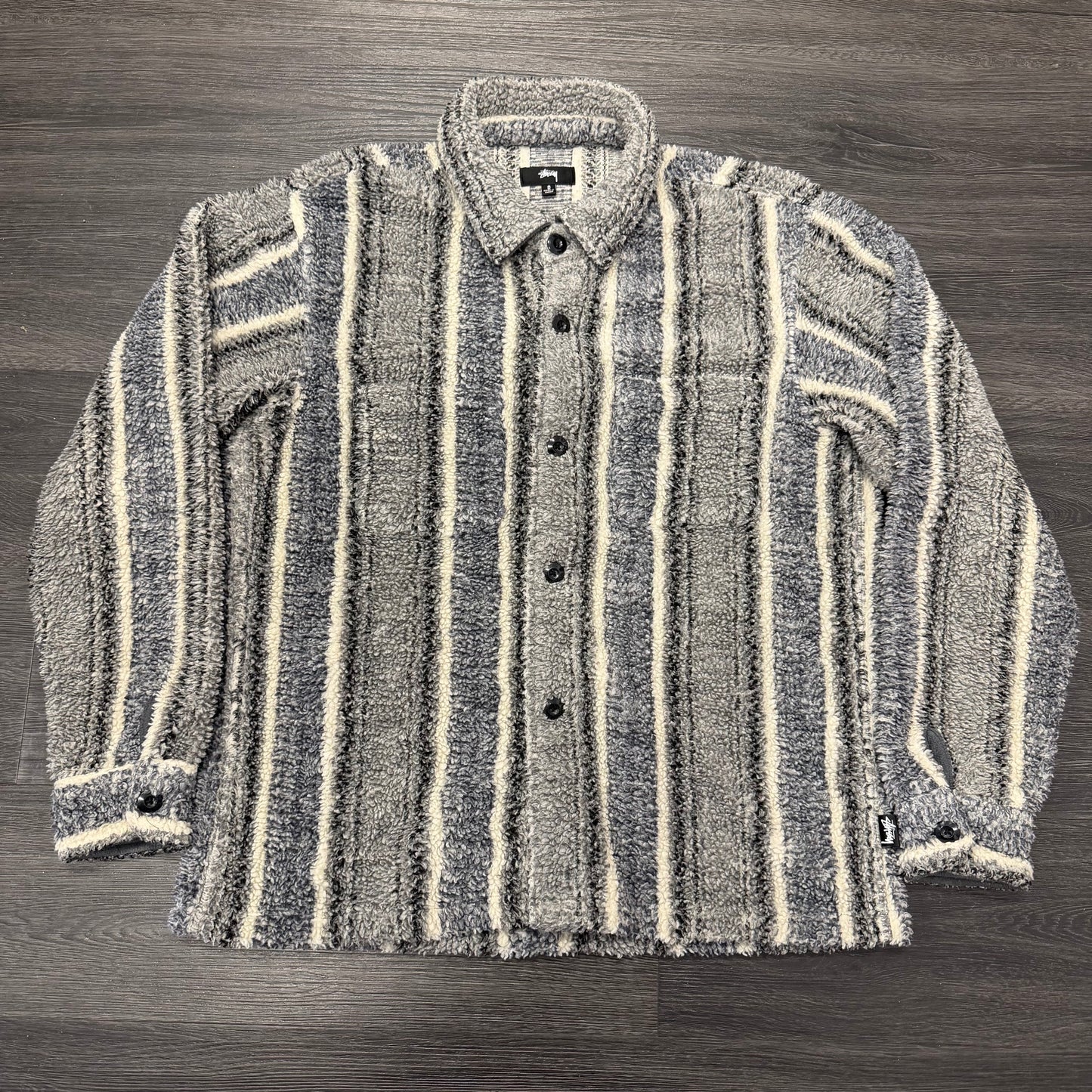 Stussy Fuzzy Button Up