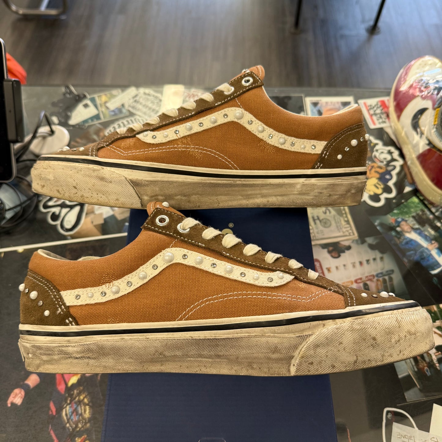 Vans LX Old Skool 36 Pearlized Pack Vintage Cocoa Brown U11.5