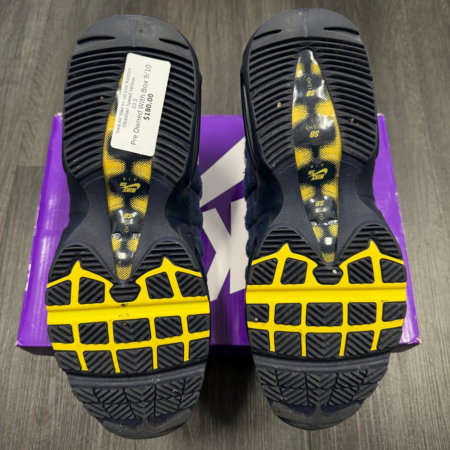 Nike Air Max 95 SB Eric Koston Obsidian Speed Yellow