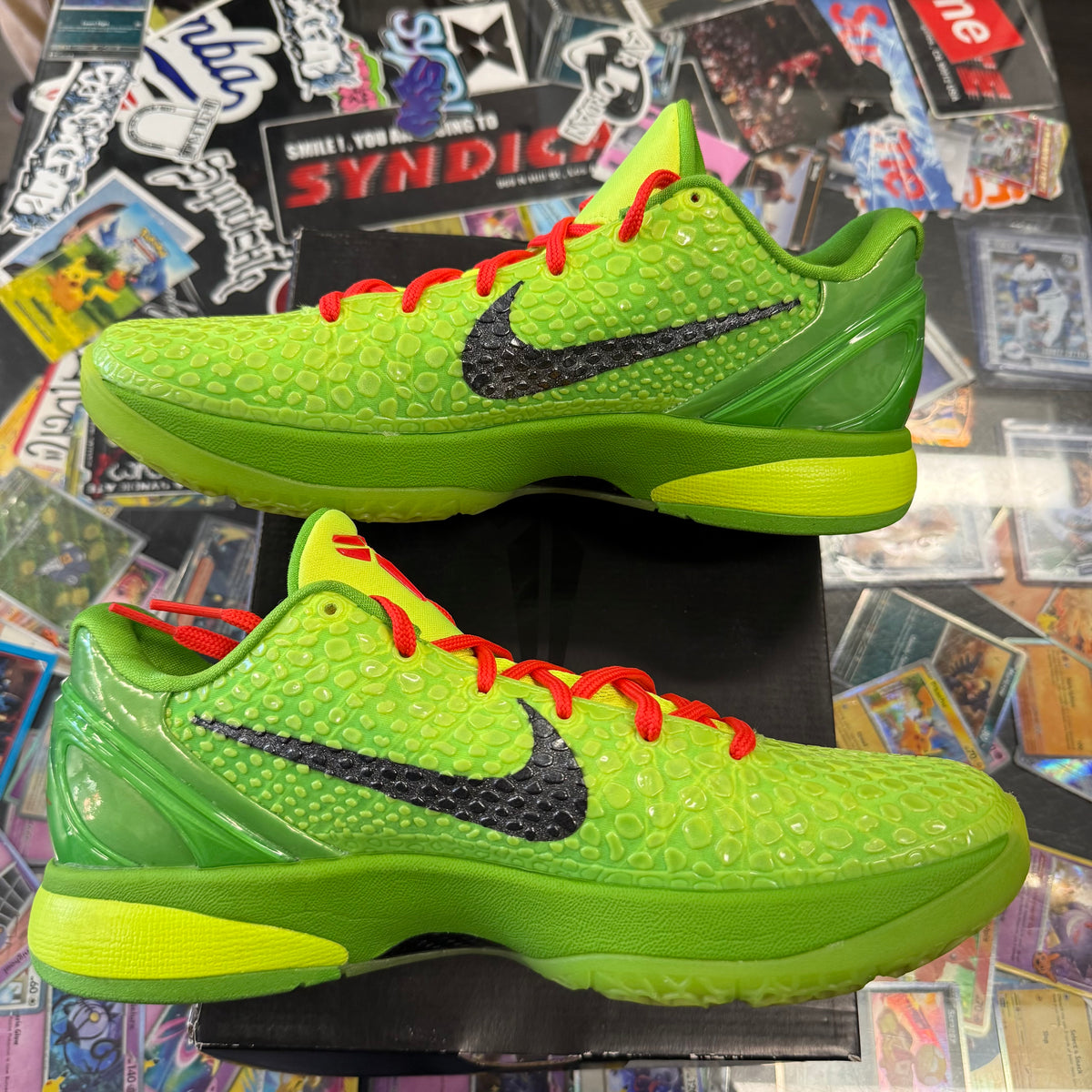 Nike Kobe 6 Protro Grinch (2020) U9.5**