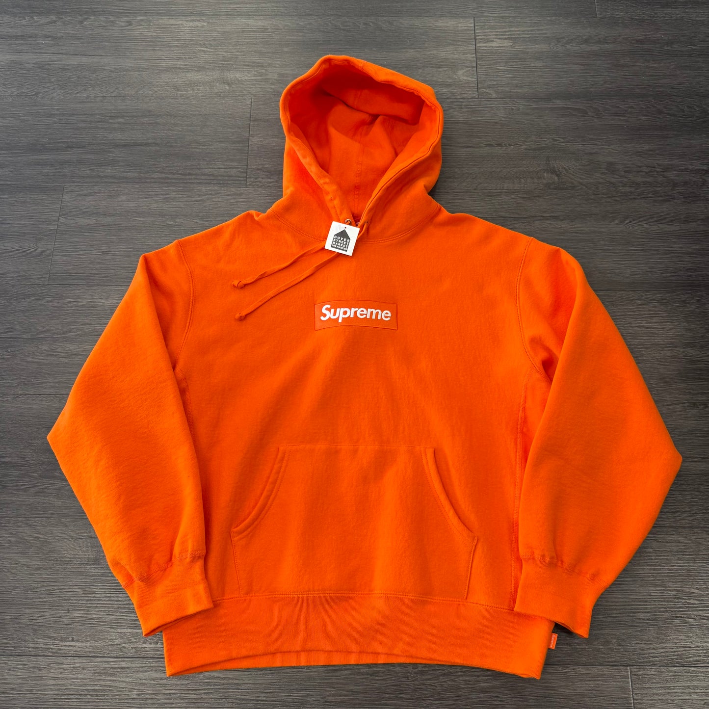 Supreme Box Logo Hoodie Orange FW24